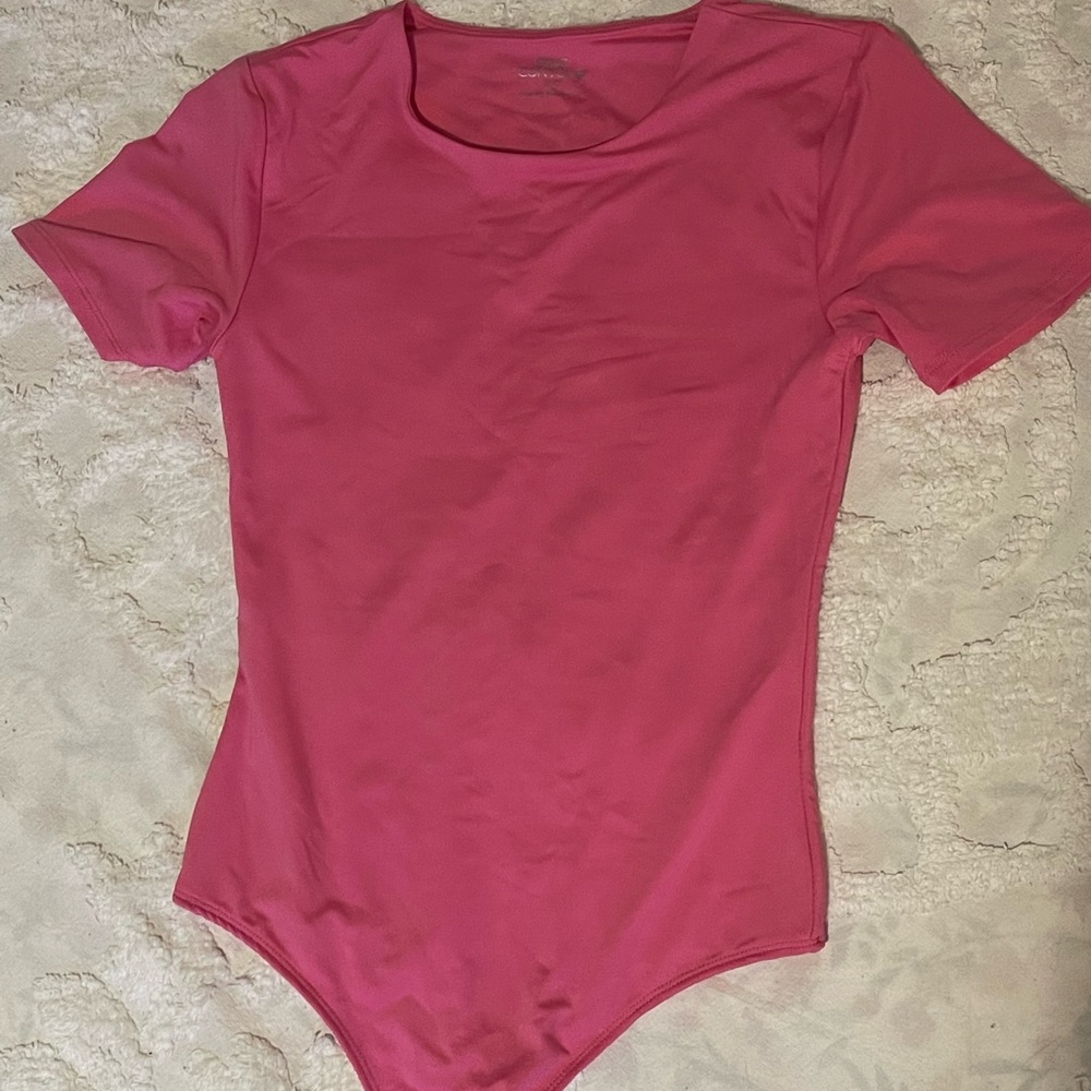 Pink Short Sleeve Bodysuit